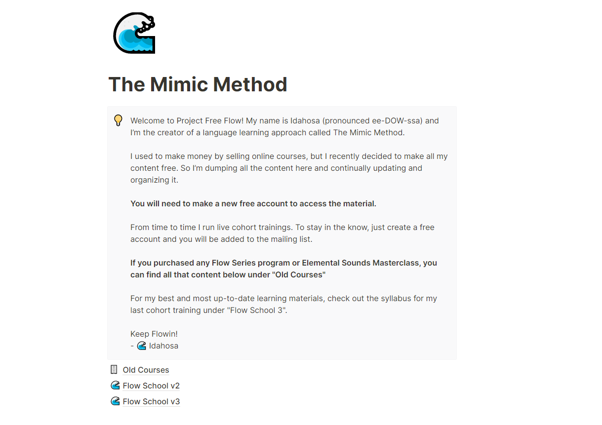 The Mimic Method photo 1